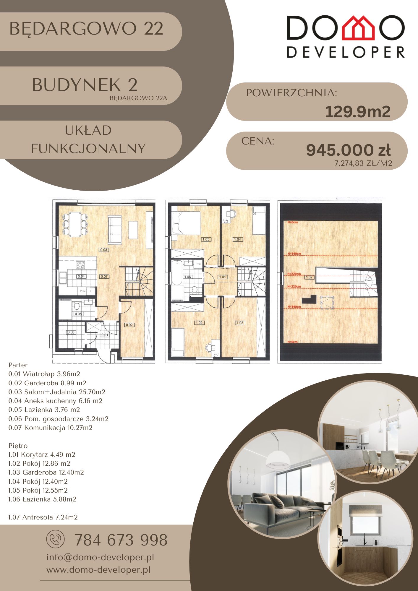 Karta lokalu — Budynek 2